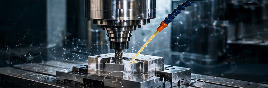 5-axis CNC milling centre — frezowanie CNC 5-osiowe, complex geometry machining, ANDUR Poland